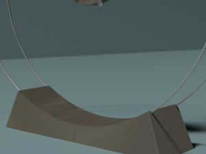 table clock 3Dモデル