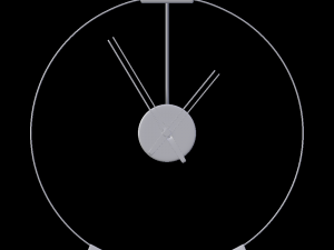 table clock 3Dモデル