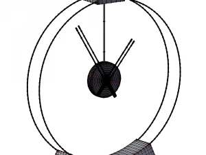 table clock 3D Model