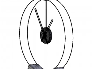 table clock 3Dモデル