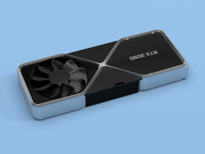 graphics card nvidia geforce rtx 3090 3D-Modell