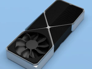 graphics card nvidia geforce rtx 3090 3D Model