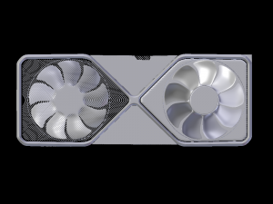 graphics card nvidia geforce rtx 3090 3D-Modell