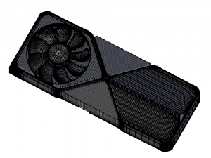 graphics card nvidia geforce rtx 3090 3D-Modell