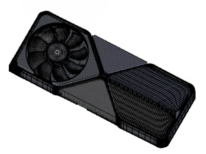 graphics card nvidia geforce rtx 3090 3D Model