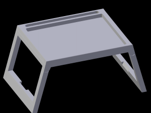 tray table klipsk ikea 3D-Modell