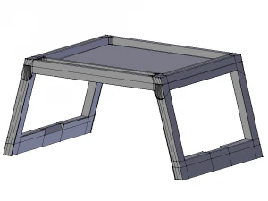 tray table klipsk ikea 3D Model