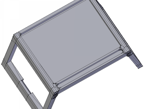 tray table klipsk ikea 3D-Modell