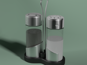 salt and pepper shaker 3D Model