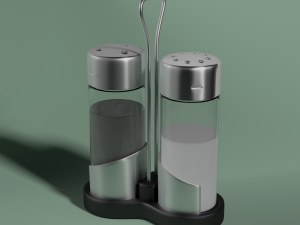 salt and pepper shaker 3D 모델