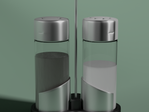 salt and pepper shaker 3Dモデル