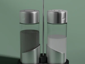 salt and pepper shaker 3D Model