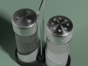 salt and pepper shaker 3Dモデル