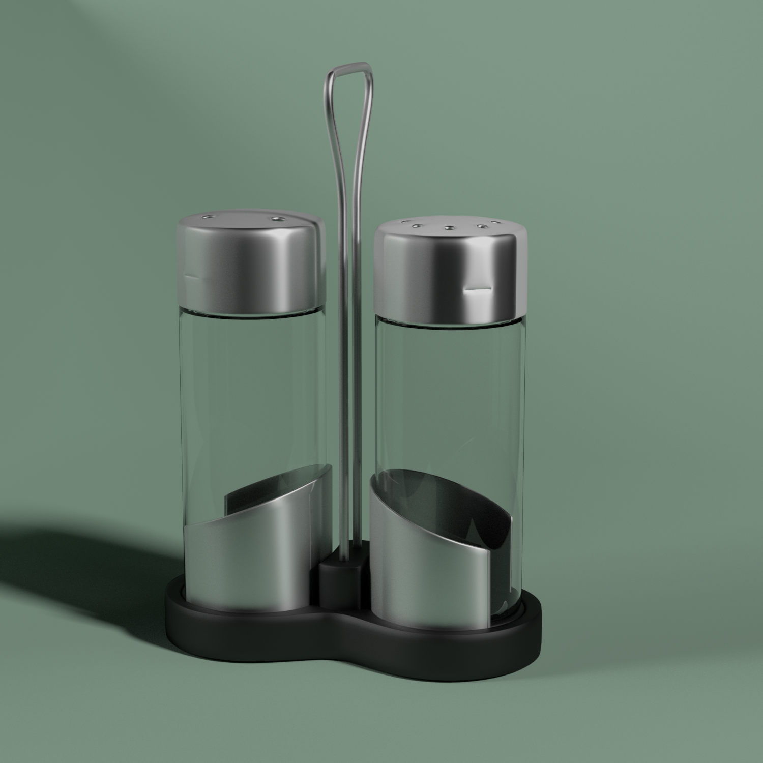Alat Masak. salt and pepper shaker Model 3D. 