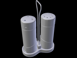salt and pepper shaker 3Dモデル
