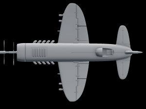 airplane 3Dモデル