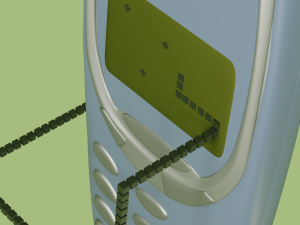 phone game snake Modelo 3D