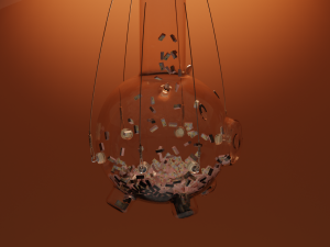 money box the squid game 3D Model