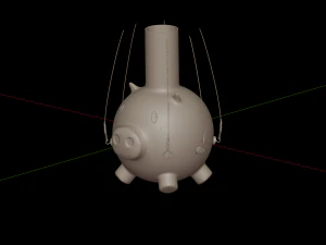 money box the squid game 3D Model