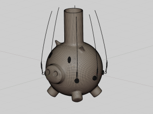money box the squid game 3D Model