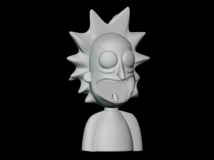 rick sanchez and portal 3D मॉडल