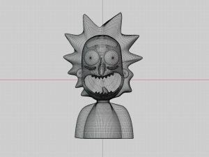 rick sanchez and portal 3D मॉडल