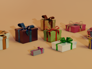 gifts Modelo 3D