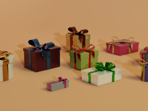 gifts 3Dモデル