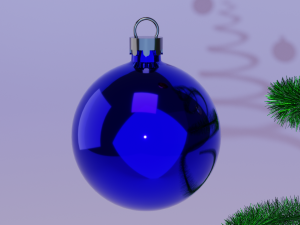 balls and tinsel 3D-Modell
