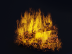 bonfire 3D Модель