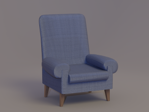 armchair 3D 모델
