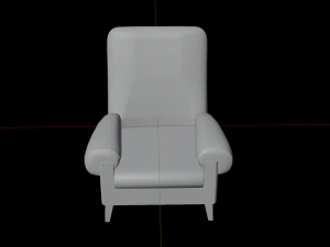 fauteuil Modèle 3D