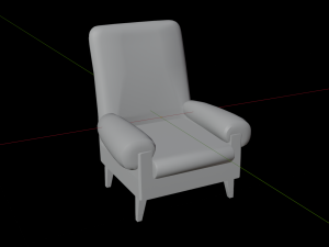 armchair 3D 模型