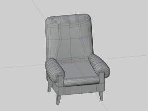 fauteuil Modèle 3D