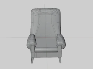 fauteuil Modèle 3D