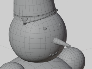 snowman 3D 모델