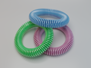 elastic band spring scrunchy 3D 모델