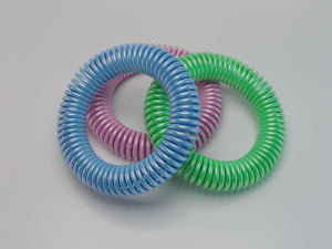 elastic band spring scrunchy 3D Model