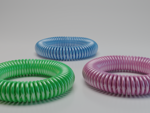 elastic band spring scrunchy 3D Model