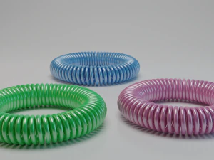 elastic band spring scrunchy 3D Model