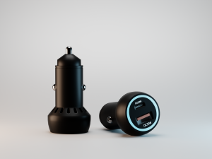 USB Car Charger 3D 모델