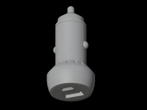 USB Car Charger 3D Model