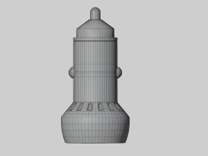 USB Car Charger 3D Model