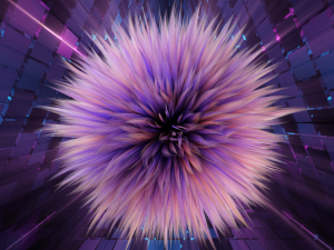 Fur ball 3D 모델