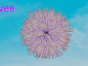 Fur ball 3D Model