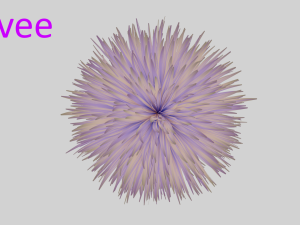 Fur ball 3D Model