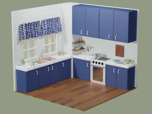 Kitchen 3Dモデル