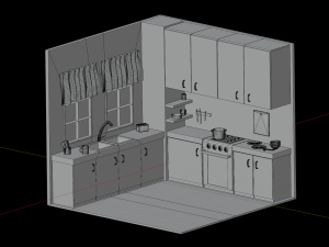 Kitchen 3D Model