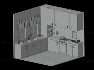 Kitchen 3D Model