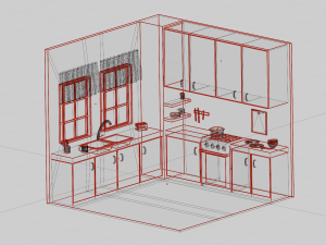 Kitchen 3D Model